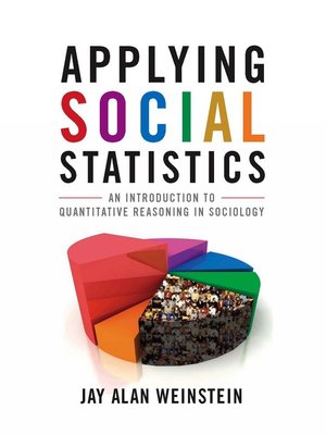 cover image of Applying Social Statistics